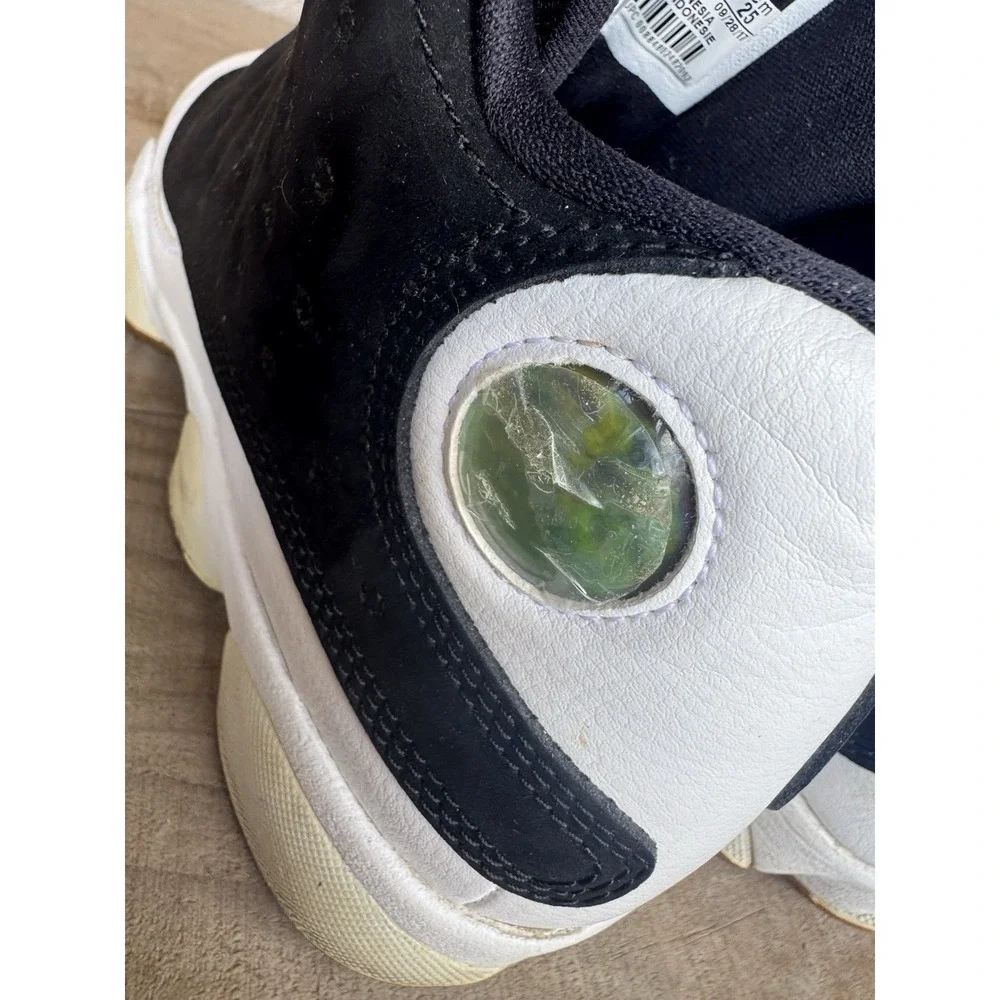 Size‎ 7Y - Jordan 13 Retro GG  Mid City of Flight Black White (439358-021)